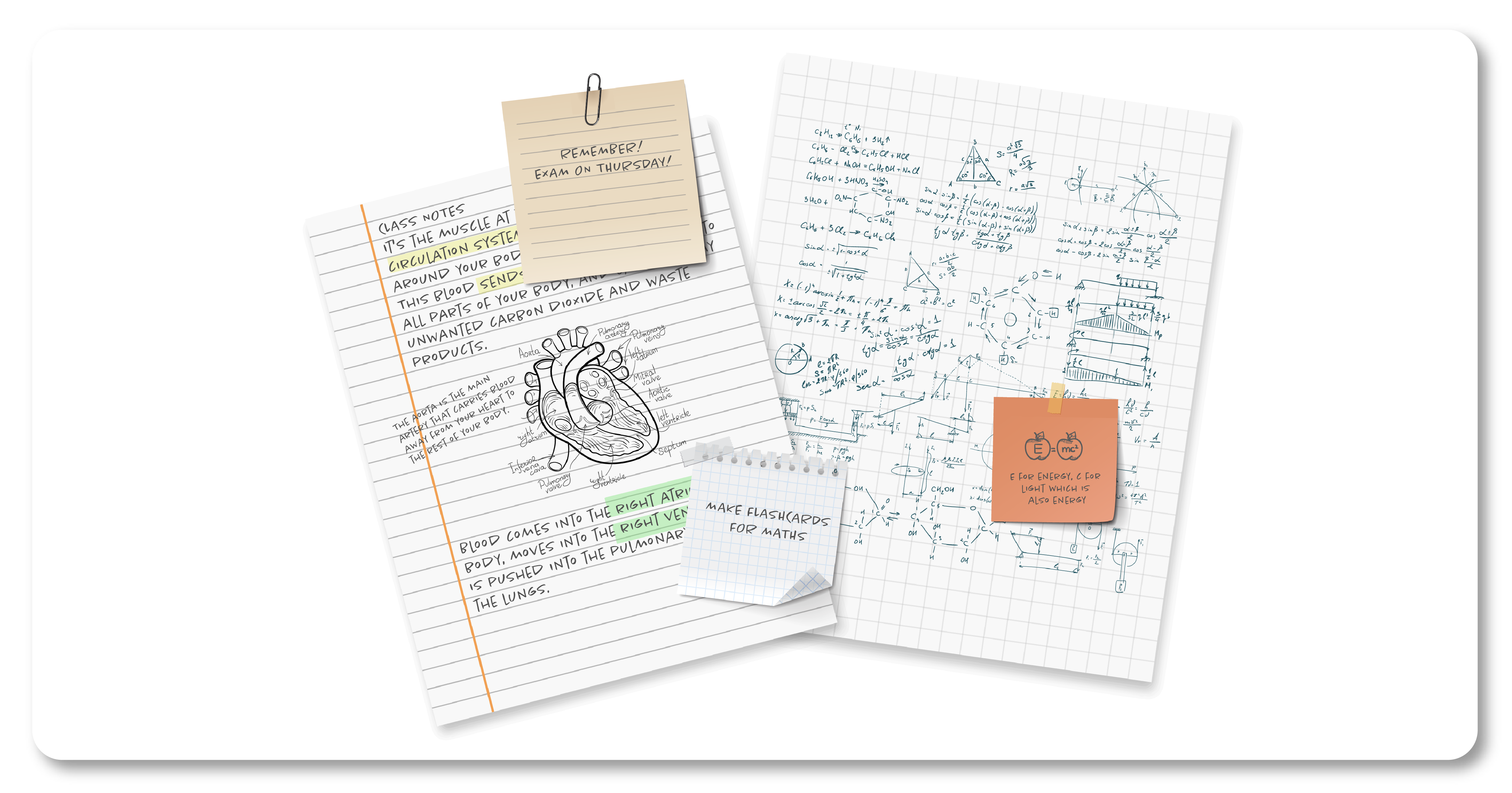 Traditional and ineffective forms of revision: highlighting notes and writing post its - less effective than retrieval practice