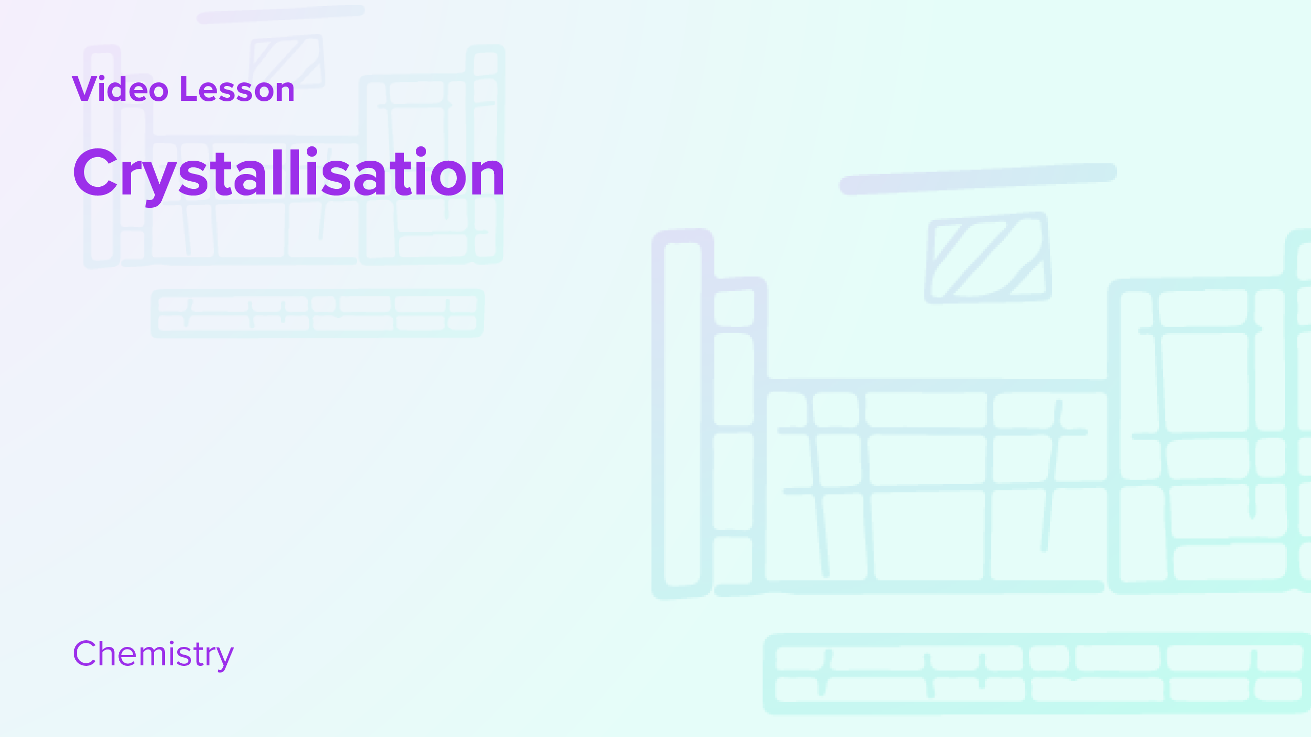 Crystallisation - CENTURY