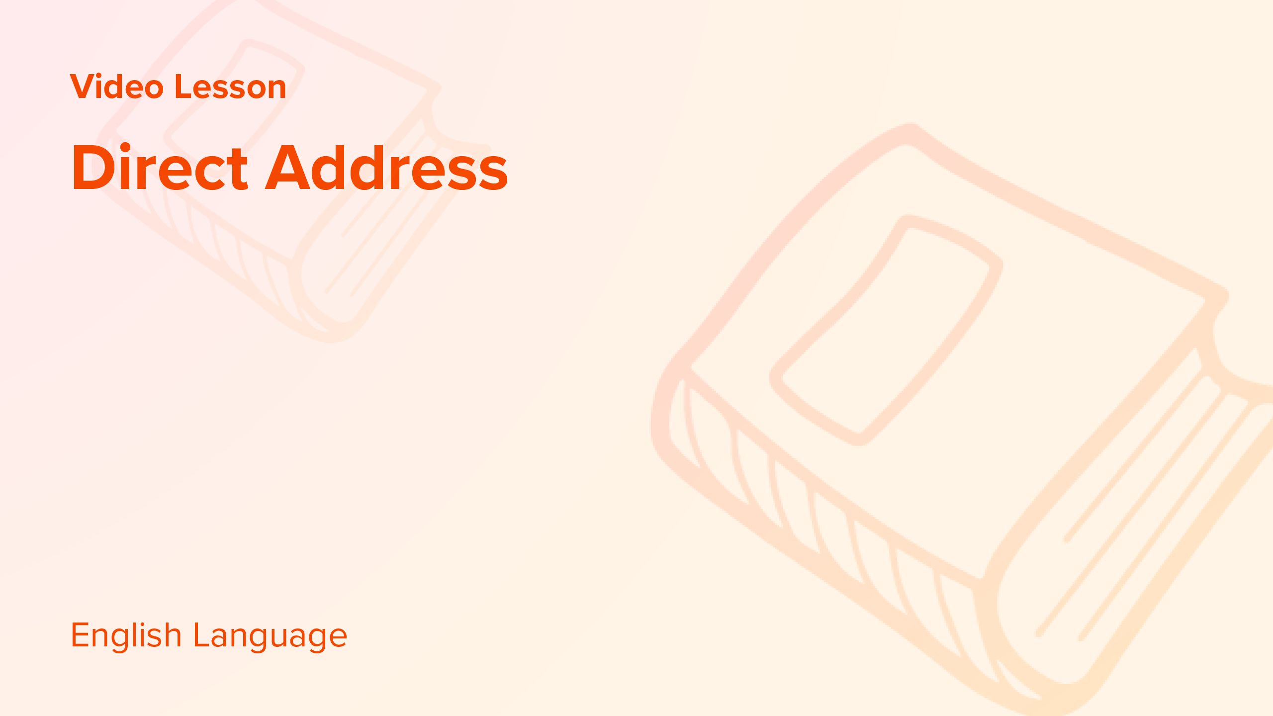 Direct Address - CENTURY