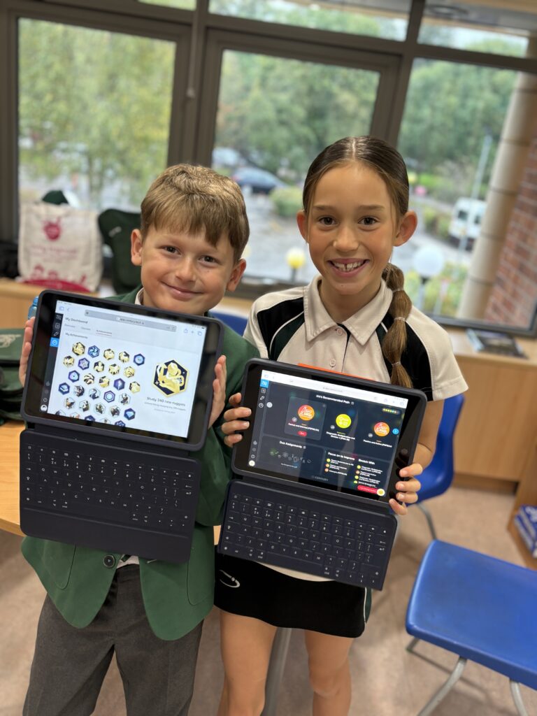 Pupils at Grange Junior School are big fans of the CENTURY AI-powered platform