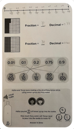 A worksheet made up of Your Turns that can be found in CENTURY's primary content