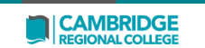 Cambridge Regional College logo